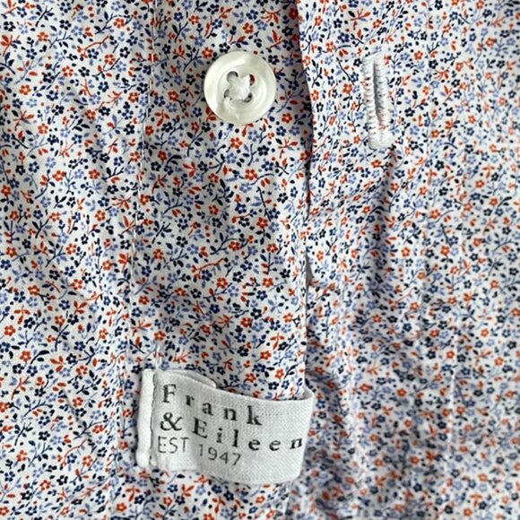Frank & Eileen flower Barry Tailored Button-Up Shirt (S) - Picture 4 of 6